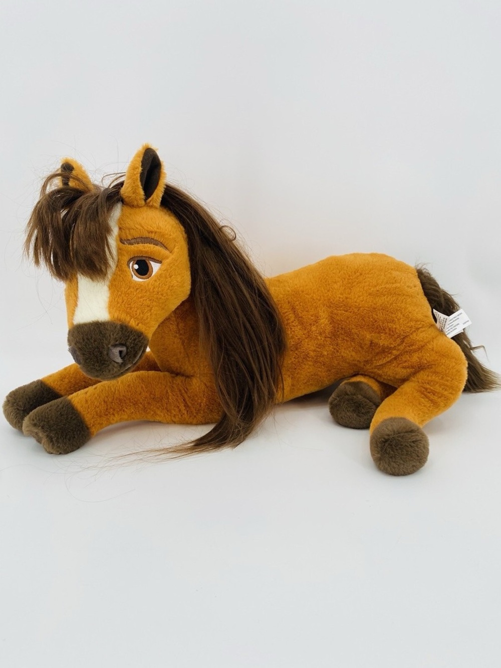 DreamWorks SPIRIT the Horse Plush Toy 22”L Large Brown Stuffed Animal